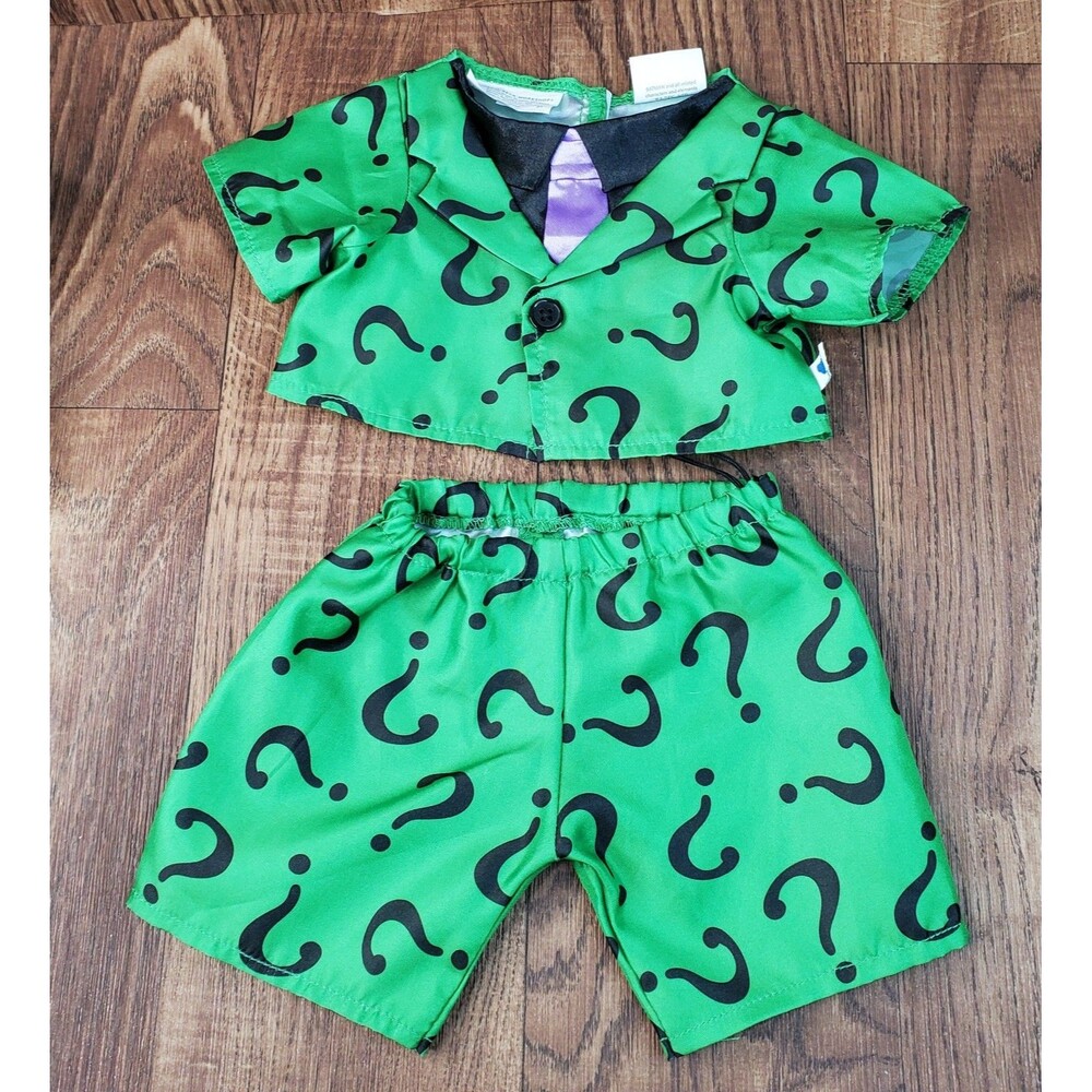 Batman Series Riddler Outfit Costume Build A Bear